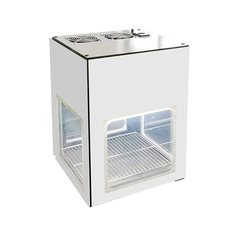 Glass display fridge refrigerator